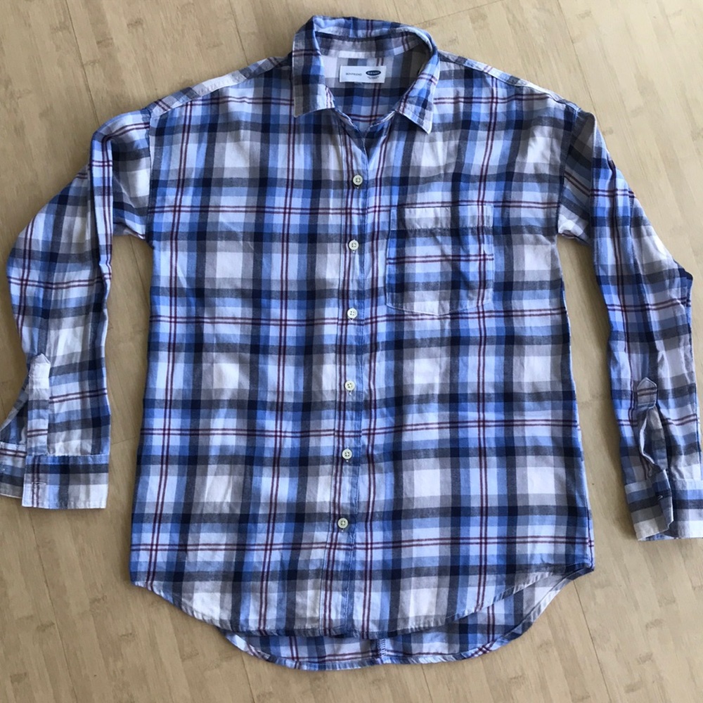 Plaid flannel shirt - button down shirt. DISCOUNTED SHIPPING!!!!
